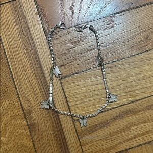 Silver Butterfly Charm